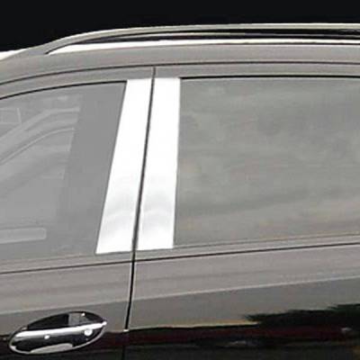 Pillar Post Trims-Chrome-2006-2011 Mercedes-Benz M-Class|Black Horse Off Road