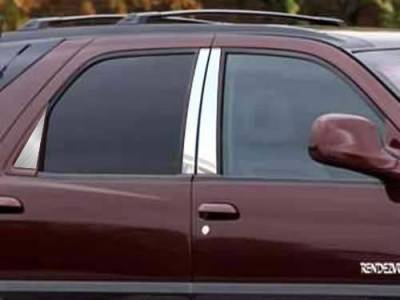 Pillar Post Trims-Chrome-2002-2007 Buick Rendezvous|Black Horse Off Road