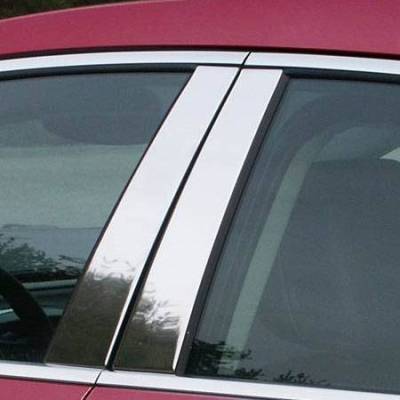 Pillar Post Trims-Chrome-2000-2005 Buick LeSabre|Black Horse Off Road