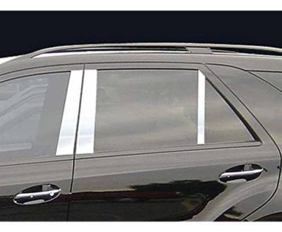 Pillar Post Trims-Chrome-2005-2006 Chevrolet Equinox|Black Horse Off Road