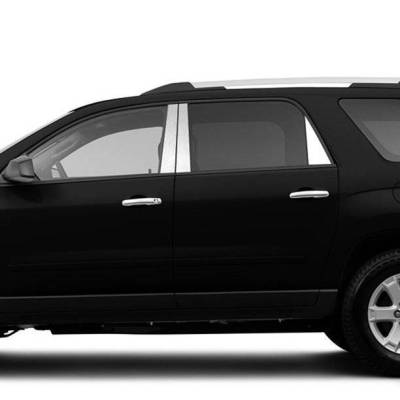 Black Horse Off Road - Pillar Post Trims-Chrome-2007-2016 GMC Acadia|Black Horse Off Road - Image 4