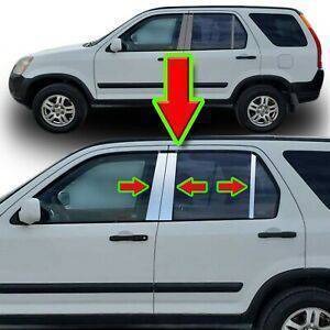 Pillar Post Trims-Chrome-2002-2006 Honda CR-V|Black Horse Off Road