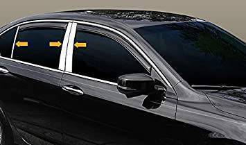 Pillar Post Trims-Chrome-2008-2012 Honda Accord|Black Horse Off Road