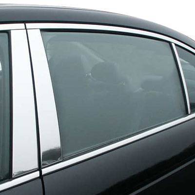 Pillar Post Trims-Chrome-2008-2012 Honda Accord|Black Horse Off Road