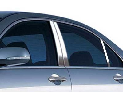 Pillar Post Trims-Chrome-2003-2007 Honda Accord|Black Horse Off Road