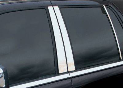 Black Horse Off Road - Pillar Post Trims-Chrome-2011-2016 Infiniti QX|Black Horse Off Road - Image 4