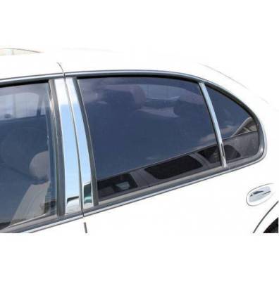 Pillar Post Trims-Chrome-1993-1997 Infiniti J|Black Horse Off Road