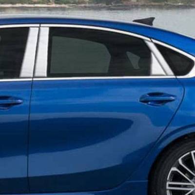 Black Horse Off Road - Pillar Post Trims-Chrome-2012-2016 Kia Rio|Black Horse Off Road - Image 2