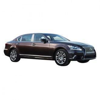 Pillar Post Trims-Chrome-2007-2016 Lexus LS|Black Horse Off Road