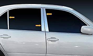 Pillar Post Trims-Chrome-2001-2006 Lexus LS|Black Horse Off Road