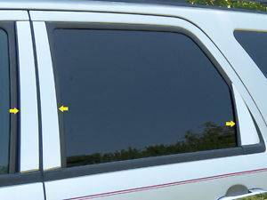 Black Horse Off Road - Pillar Post Trims-Chrome-2008-2011 Mercury Mariner|Black Horse Off Road - Image 4