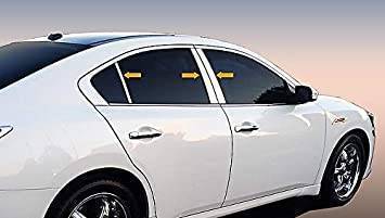 Pillar Post Trims-Chrome-2009-2014 Nissan Maxima|Black Horse Off Road