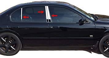 Pillar Post Trims-Chrome-1995-1999 Nissan Maxima|Black Horse Off Road