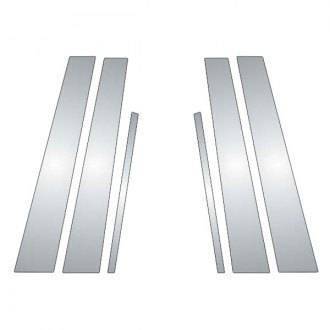 Black Horse Off Road - Pillar Post Trims-Chrome-2010-2014 Subaru Legacy|Black Horse Off Road - Image 2