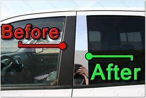 Black Horse Off Road - Pillar Post Trims-Chrome-1990-1992 Toyota Corolla|Black Horse Off Road - Image 3