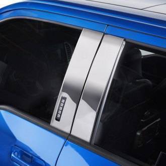 Black Horse Off Road - Pillar Post Trims-Chrome-2004-2014 Ford F-150|Black Horse Off Road - Image 3