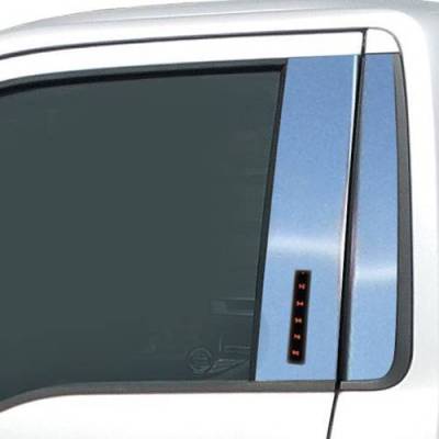 Pillar Post Trims-Chrome-2004-2014 Ford F-150|Black Horse Off Road