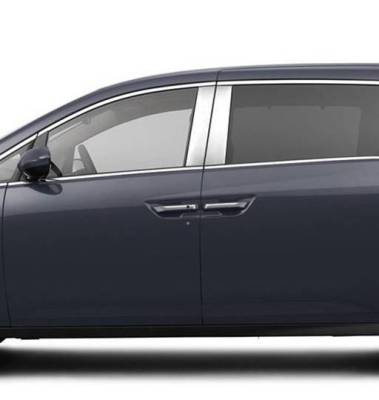 Black Horse Off Road - Pillar Post Trims-Chrome-2011-2016 Honda Odyssey|Black Horse Off Road - Image 2