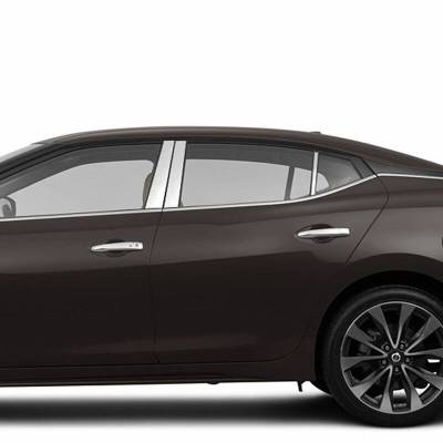 Pillar Post Trims-Chrome-2016-2016 Nissan Maxima|Black Horse Off Road