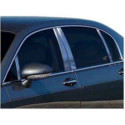 Black Horse Off Road - Pillar Post Trims-Chrome-2006-2008 Bentley Flying Spur|Black Horse Off Road - Image 3