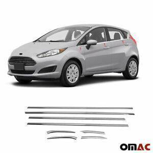 Pillar Post Trims-Chrome-2011-2016 Ford Fiesta|Black Horse Off Road