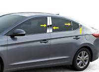 Black Horse Off Road - Pillar Post Trims-Chrome-2009-2016 Hyundai Elantra|Black Horse Off Road - Image 2