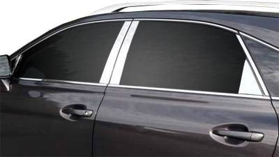 Black Horse Off Road - Pillar Post Trims-Chrome-2013-2015 Lexus RX|Black Horse Off Road - Image 2