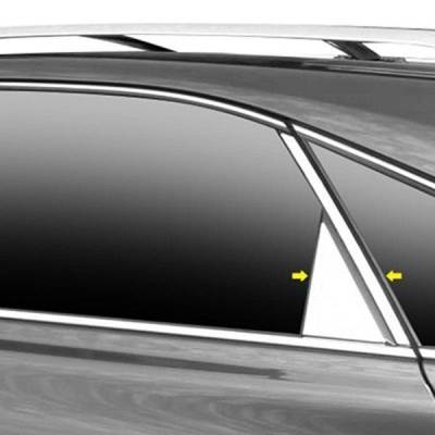 Black Horse Off Road - Pillar Post Trims-Chrome-2010-2016 Lexus RX|Black Horse Off Road - Image 2