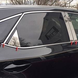 Black Horse Off Road - Pillar Post Trims-Chrome-2010-2016 Lexus RX|Black Horse Off Road - Image 3
