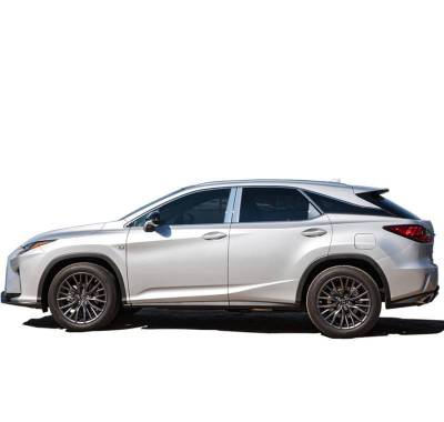 Black Horse Off Road - Pillar Post Trims-Chrome-2010-2016 Lexus RX|Black Horse Off Road - Image 6