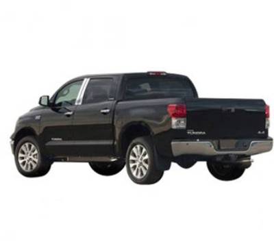 Pillar Post Trims-Chrome-2014-2016 Toyota Tundra|Black Horse Off Road