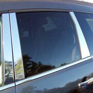 Black Horse Off Road - Pillar Post Trims-Chrome-2009-2016 Chevrolet Traverse|Black Horse Off Road - Image 4