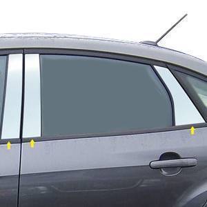 Black Horse Off Road - Pillar Post Trims-Chrome-2012-2016 Ford Focus|Black Horse Off Road - Image 2