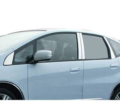 Pillar Post Trims-Chrome-2009-2013 Honda Fit|Black Horse Off Road