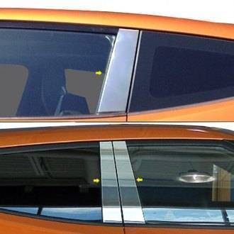 Black Horse Off Road - Pillar Post Trims-Chrome-2012-2016 Hyundai Veloster|Black Horse Off Road - Image 2