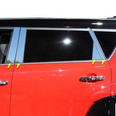 Pillar Post Trims-Chrome-2014-2016 Kia Soul|Black Horse Off Road