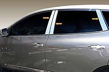 Pillar Post Trims-Chrome-2008-2013 Nissan Rogue|Black Horse Off Road