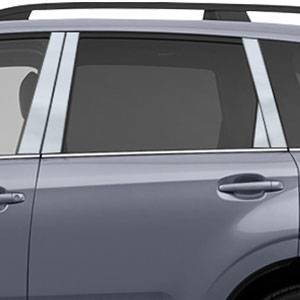 Black Horse Off Road - Pillar Post Trims-Chrome-2014-2016 Subaru Forester|Black Horse Off Road - Image 4