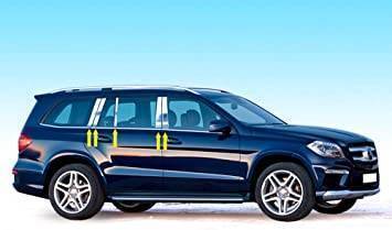 Black Horse Off Road - Pillar Post Trims-Chrome-2013-2016 Mercedes-Benz GL450|Black Horse Off Road - Image 5