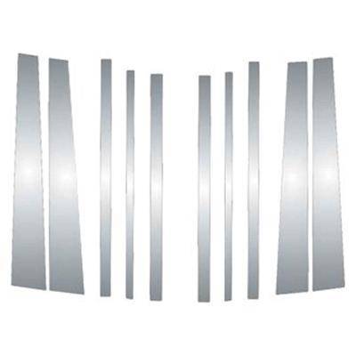 Pillar Post Trims-Chrome-2016-2021 Honda Pilot|Black Horse Off Road