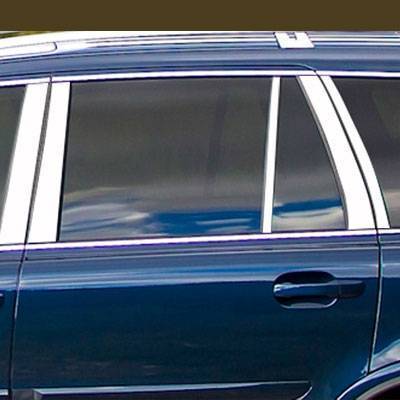 Pillar Post Trims-Chrome-2011-2016 Volvo Xc70|Black Horse Off Road