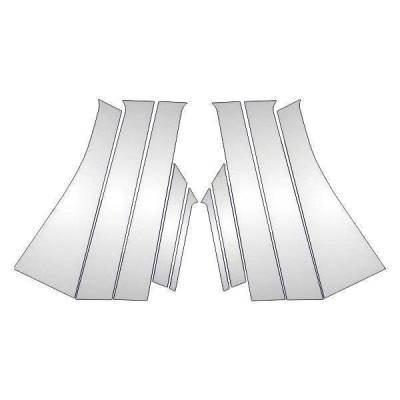 Black Horse Off Road - Pillar Post Trims-Chrome-2004-2011 Mitsubishi Endeavor|Black Horse Off Road - Image 2
