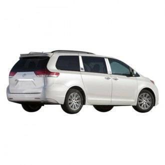 Black Horse Off Road - Pillar Post Trims-Chrome-2011-2016 Toyota Sienna|Black Horse Off Road - Image 3