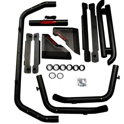 Black Horse Off Road - GLADIATOR Roll Bar Ladder Rack-Black-2022-2023 Nissan Frontier|Black Horse Off Road - Image 10