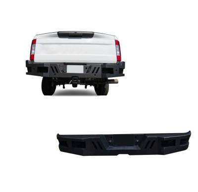 ARMOUR Super Heavy Duty Rear Bumper-Matte Black-2017-2024 Ford F-250 Super Duty/2017-2024 Ford F-350 Super Duty|Black Horse Off Road