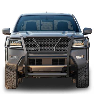 RUGGED HD Grille Guard-Black-2022-2024 Nissan Frontier|Black Horse Off Road