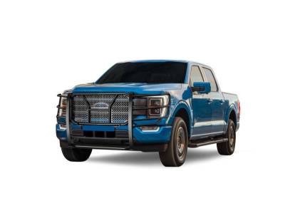 Black Horse Off Road - RUGGED HD Grille Guard-Black-2021-2024 Ford F-150|Black Horse Off Road - Image 7