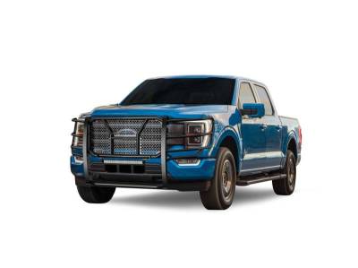 Black Horse Off Road - RUGGED HD Grille Guard Kit-Black-2021-2024 Ford F-150|Black Horse Off Road - Image 6