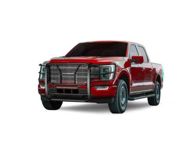 Black Horse Off Road - RUGGED HD Grille Guard Kit-Black-2021-2024 Ford F-150|Black Horse Off Road - Image 8