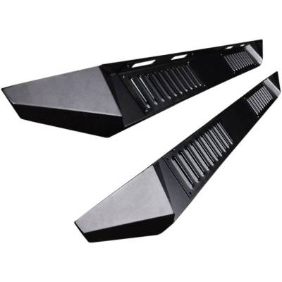 ARMOUR Heavy Duty Steel Running Boards-Black-2022-2024 Ford Maverick|Black Horse Off Road